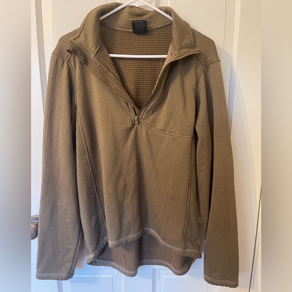 Military waffle thermal layer